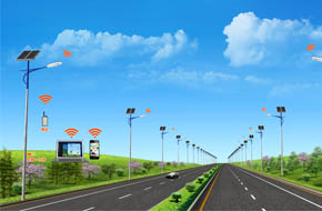 太阳能物联网智慧路灯