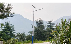 湖北宜昌太阳能路灯亮化项目