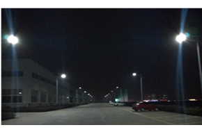 霍山爱森能源公司太阳能路灯实景